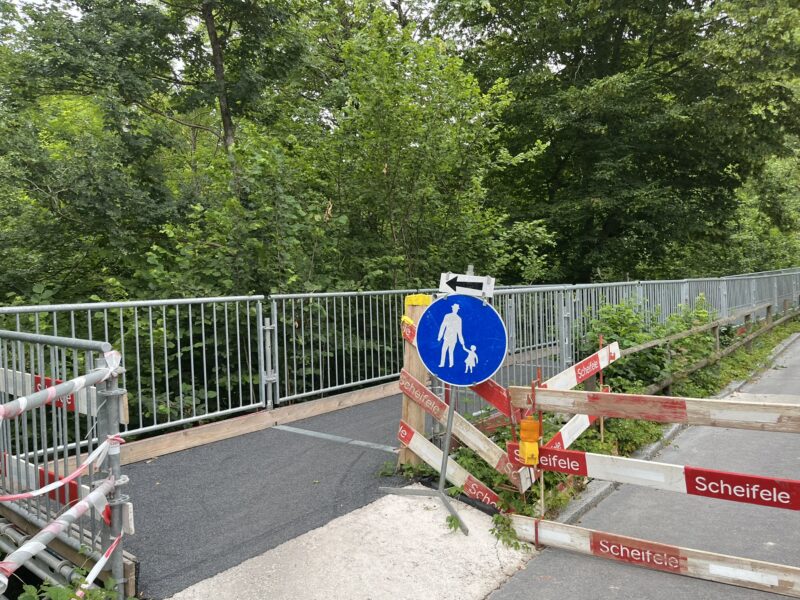 Fussgängerbrücke Scheifele