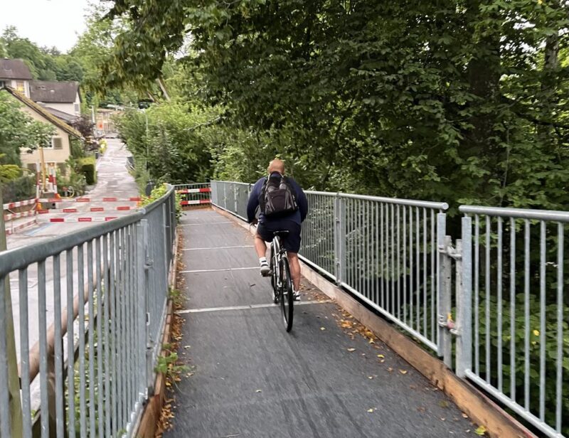 Velo Scheifele Baustelle